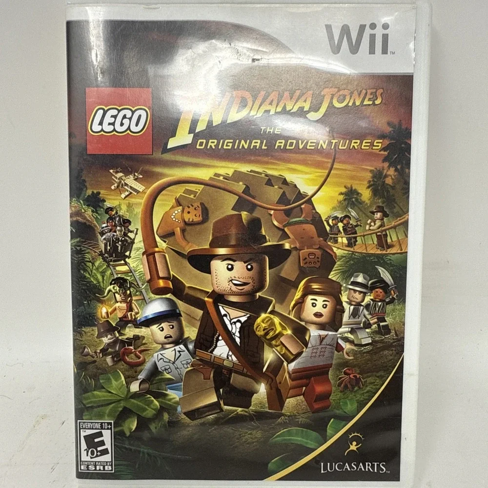 LEGO Indiana Jones : The Original Adventures - Nintendo Wii - Complete w/ Manual